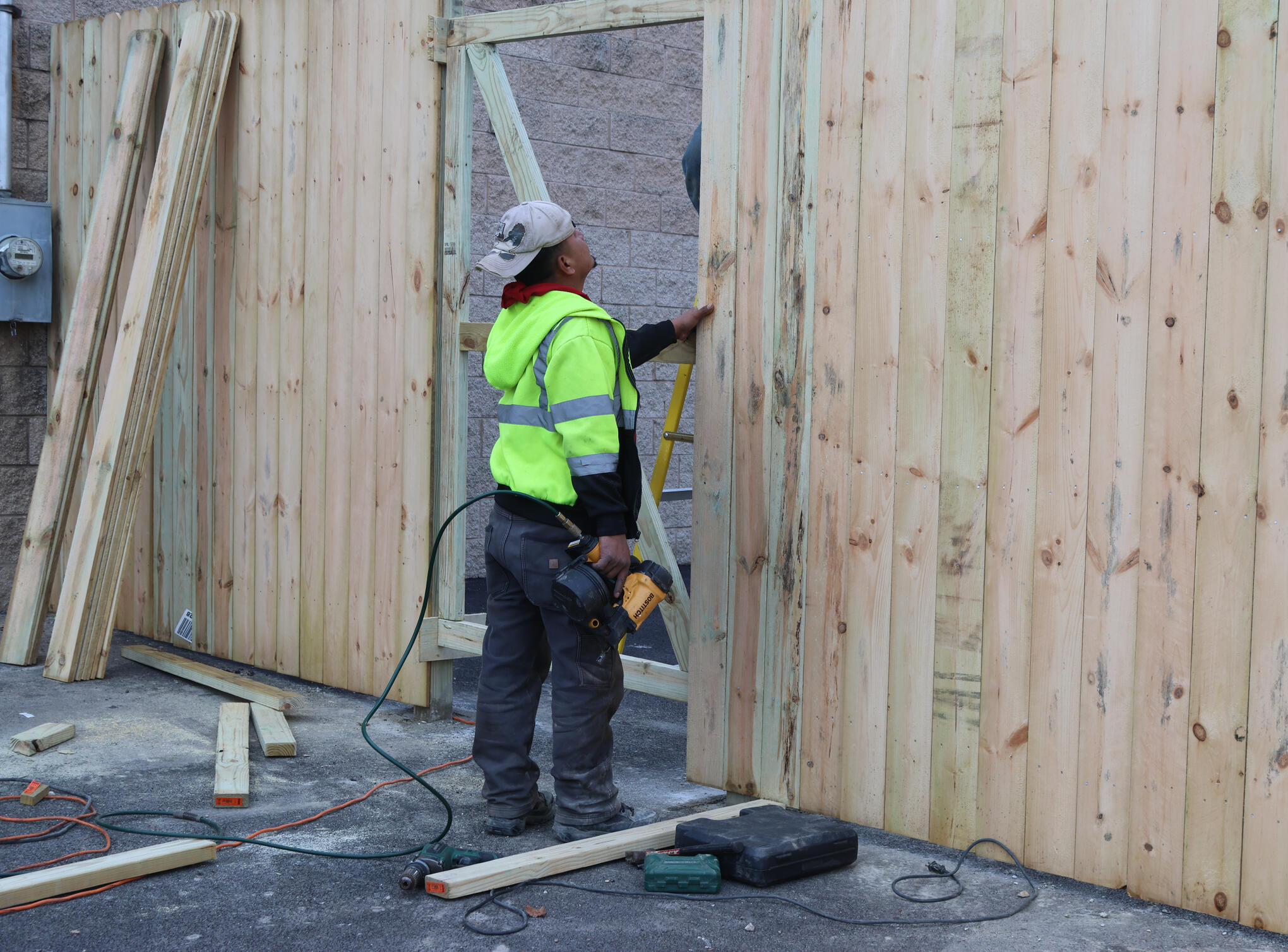 Commercial Dumpster Enclosures Illinois