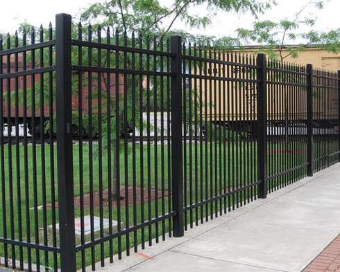 Commercial Aluminum Fence Company Illinois